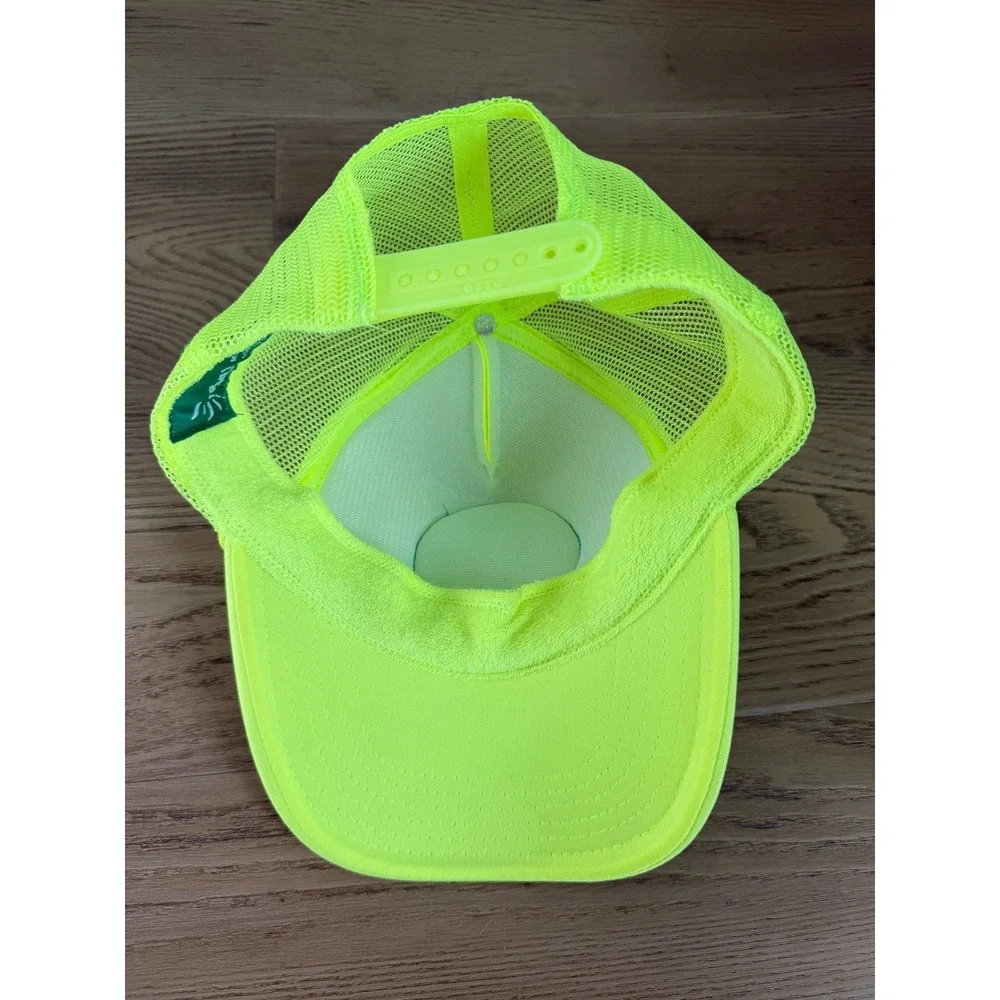 Friday Feeling Revolve Let's Dink Pickleball Trucker Hat Unisex OS Neon Yellow